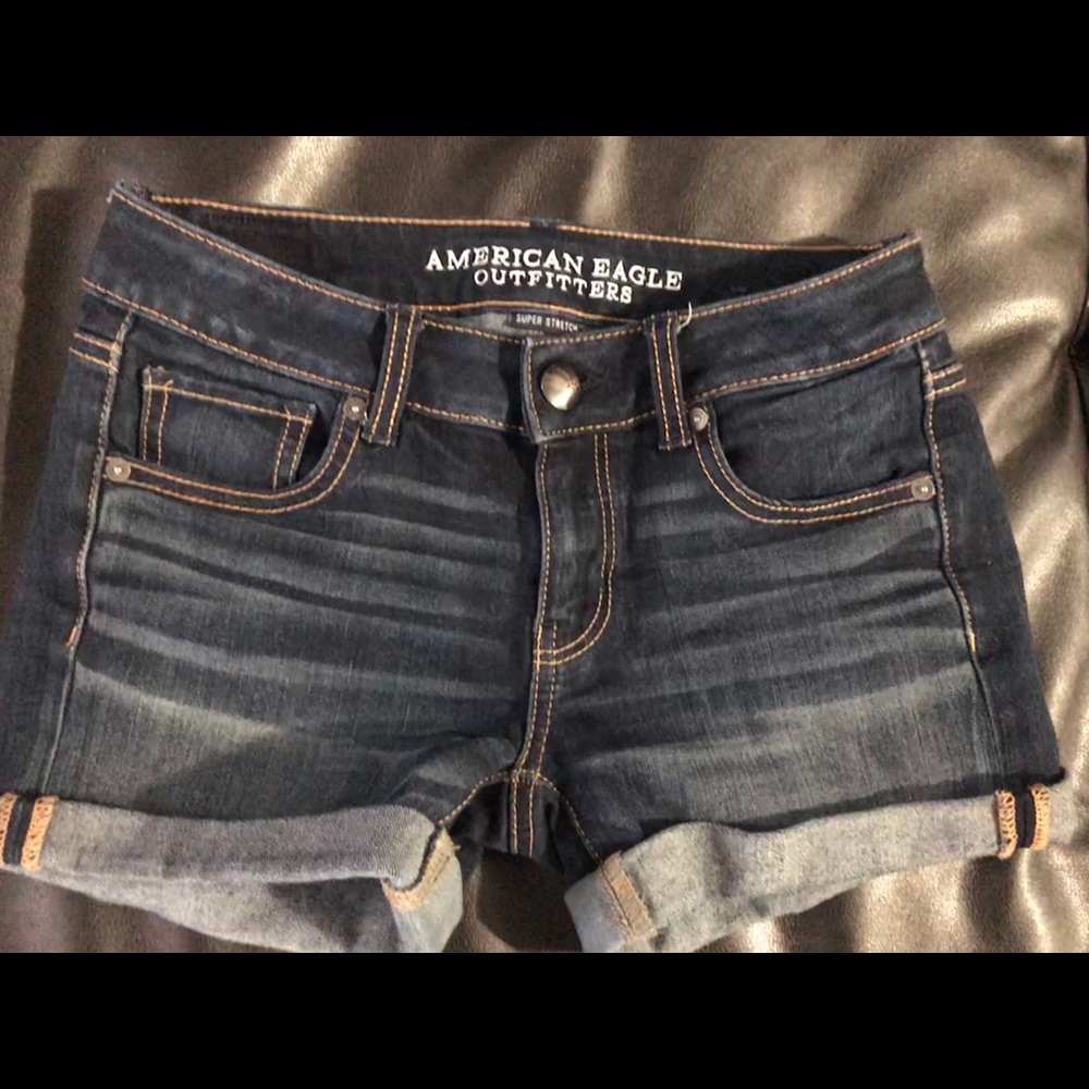 American Eagle midi shorts